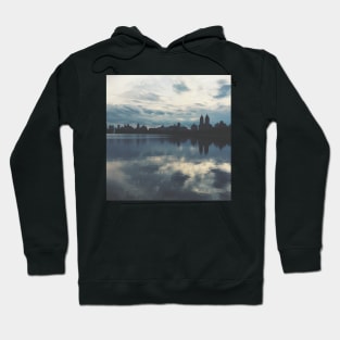 Dark Moody Sunset at Central Park Hoodie